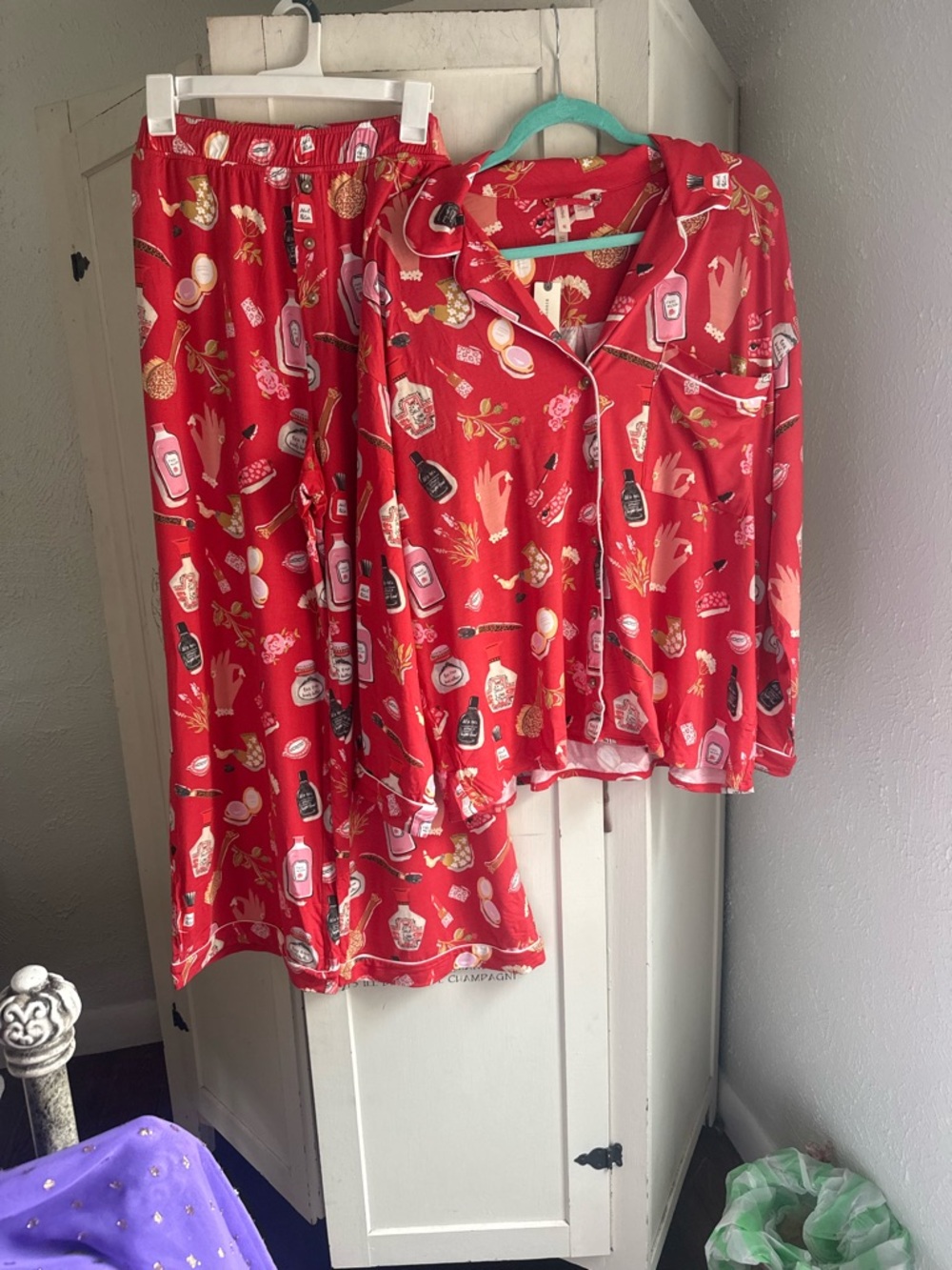 NWT Beautiful Anthropologie Lyrebird ModaLuxe Pajama Set